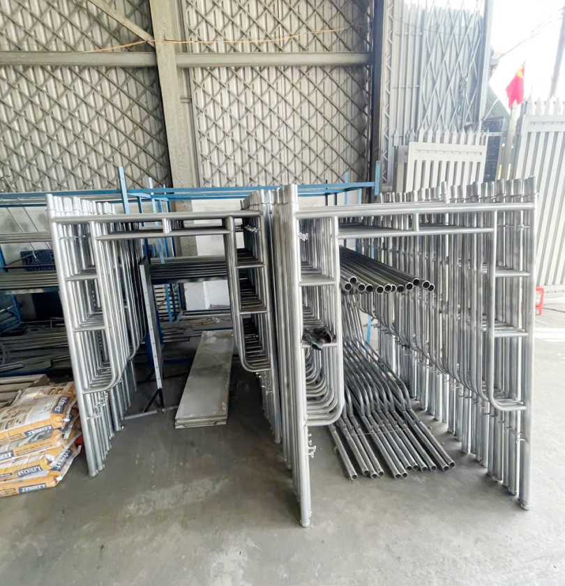 Quy cách tiêu chuẩn hệ giàn giáo khung